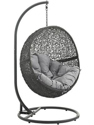 Ghost Outdoor Patio Swing Chair