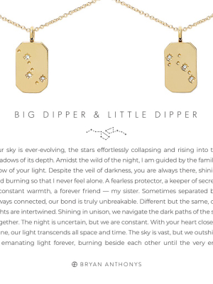 Big Dipper & Little Dipper Necklace Set
