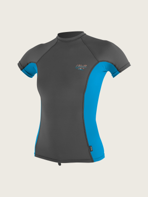 Women's Premium Skins S/s Rash Guard