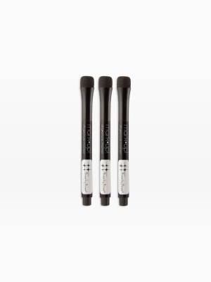 Three By Three Seattle Mark Up! Dry Erase Markers, Set Of 3