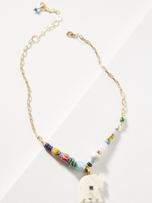 Elephant Pendant Necklace