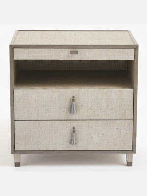 Global Views Argento Bedside Chest