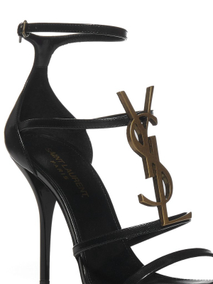 Saint Laurent Cassandra Monogram Sandals