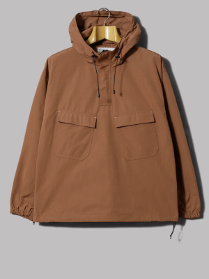 Uniform Bridge Navy Gunner Smock Anorak (dark Coral)