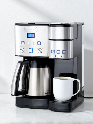 Cuisinart ® Coffee Center ™ 10-cup Thermal Coffeemaker And Single-serve Brewer