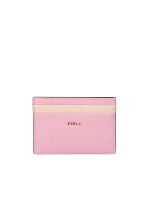 Furla Babylon Logo Plaque Cardholder