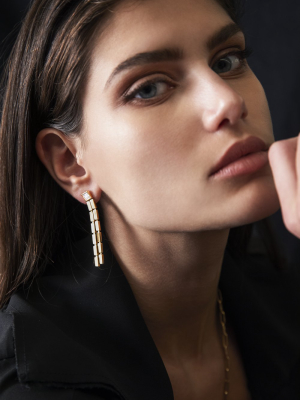 Double Waterfall Earrings Y-d