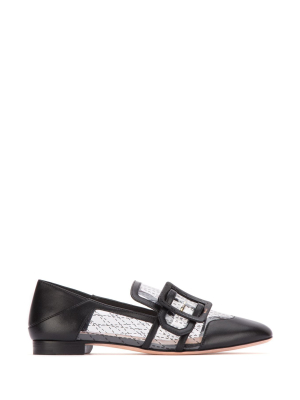 Bally Janelle Transparent Buckled Loafers