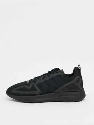 Adidas Originals Zx 2k Flux Sneakers Triple Black