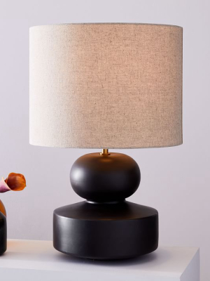 Modern Totem Table Lamp - Wide