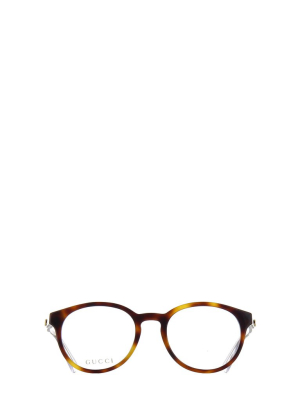 Gucci Eyewear Round Frame Glasses