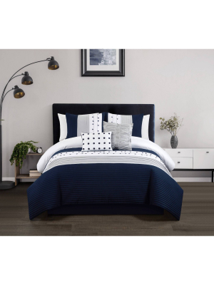 5pc Lani Comforter Set - Chic Home Design