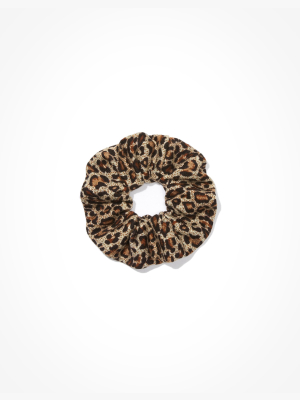 Aeo Leopard Scrunchie