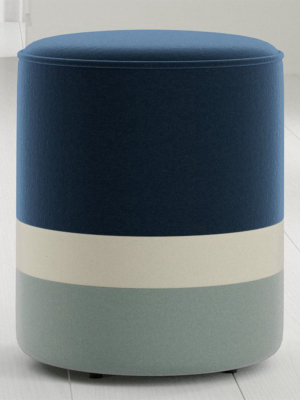 Oden Round Upholstered Stool