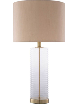 Macy Table Lamp Beige/cream