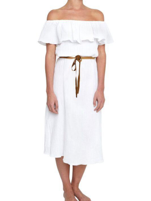 Eberjey Nomad Florence Dress - White