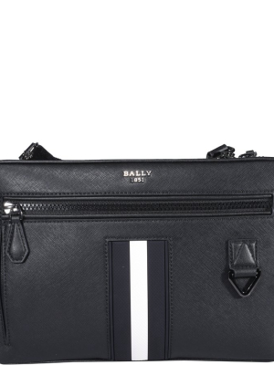 Bally Logo Plaque Messenger Bag