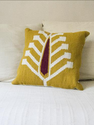 Cypress Wool Throw Pillow Cover