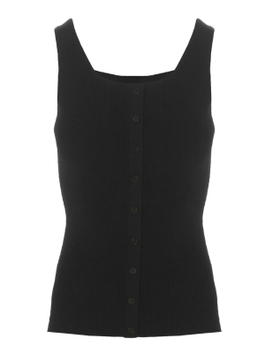 Theory Button-up Tank Top