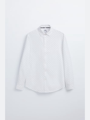 Easy Care Dotted Textured Shirt