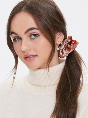 Velvet Ruched Scrunchie