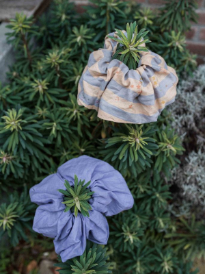 Pack Of Two Cotton Cloud Scrunchies