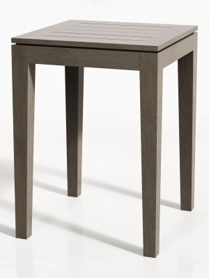 Regatta Large Grey Wash Nesting Table