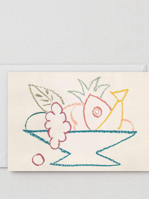 Fruit Bowl Art Card