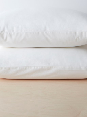 Organic Garment Wash Percale Pillowcase Pair