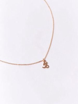 Capricorn Charm Necklace