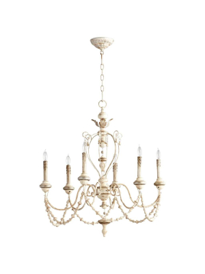 Florine 6lt. Chandelier