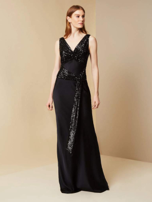 Fallon Gown - Jet - Final Sale