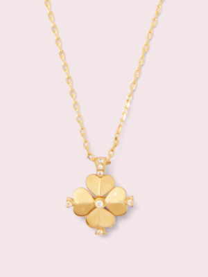 Legacy Logo Spade Flower Mini Pendant