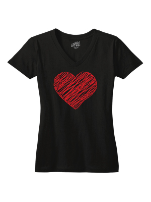 Scribble Heart Tshirt