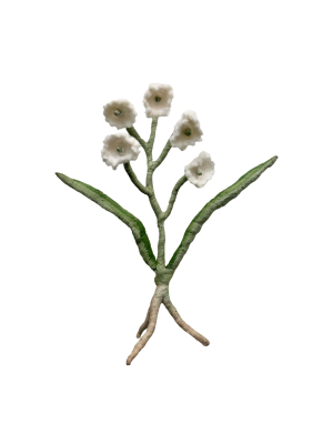 Lily Of The Valley Flower Figurine