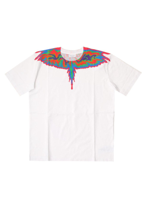 Marcelo Burlon County Of Milan Kids Wings Printed T-shirt