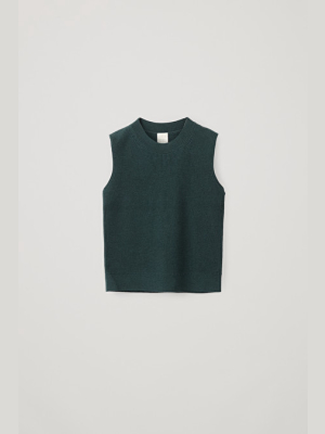 Knitted Merino Wool Vest