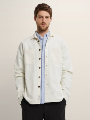 Textured Pocket Overshirt