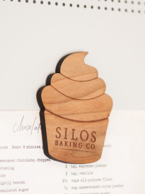 Silos Baking Co. Cupcake Magnet