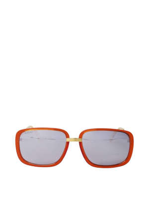 Gucci Eyewear Rectangular Frame Sunglasses