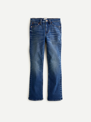 9" Demi-boot Crop Jean In Hudson Wash