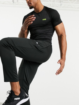 Puma Training Knit Track Pant In Black