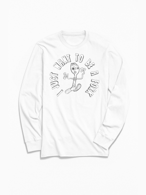 Toy Story 4 Forky Long Sleeve Tee