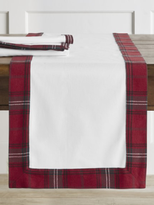 Tartan Border Table Runner