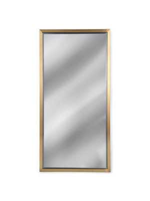 Regina Andrew Rectangle Mirror - Brass