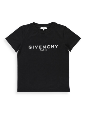 Givenchy Kids Logo Printed T-shirt