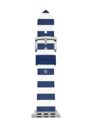 Silicone Stripe Apple Watch® Strap