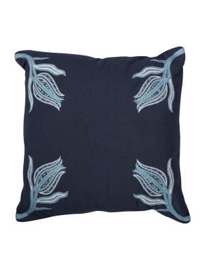 Lalea 20" Pillow (indigo)