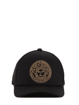 Versace Medusa Embroidered Baseball Cap