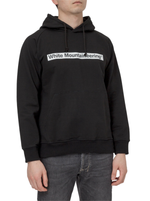 White Mountaineering Logo Patched Hoodie